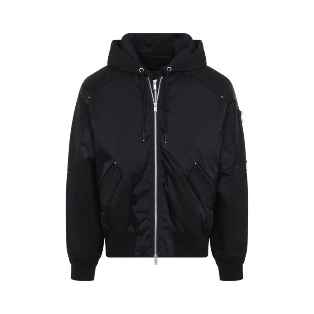 Georgie Satin Bomber Men